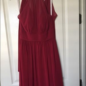 Burgundy Dress